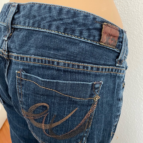 Express Denim - Express X2 w01 Women’s Blue Skinny Denim Jeans